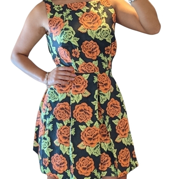 - Label by five twelve floral Dress size 8 - Picture 1 of 6